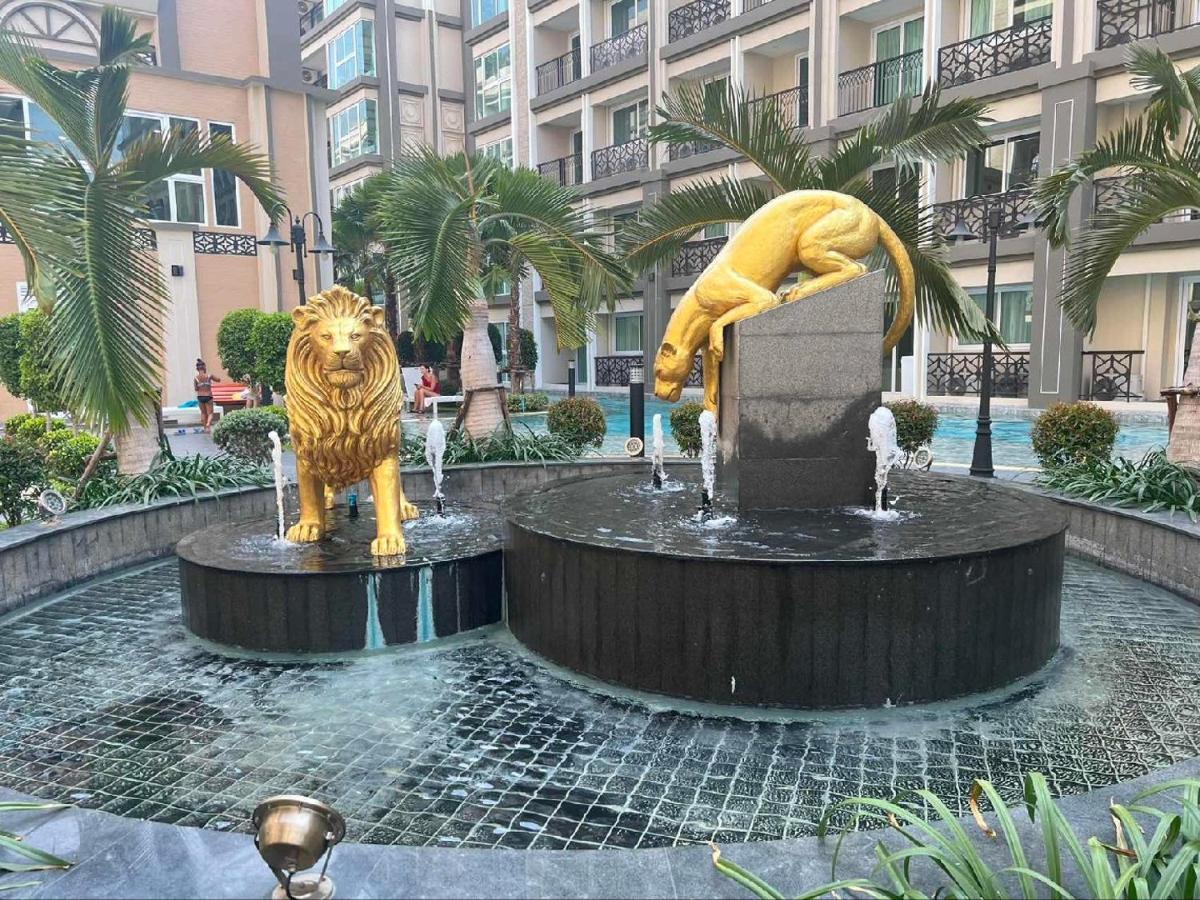 Romantic Beach Apartment芭堤雅水系高档酒店式公寓可做饭 Джомтьен Экстерьер фото